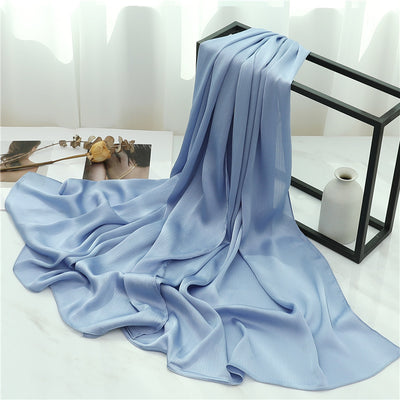 Pañuelo de Seda Liso - Versátil para Cualquier Ocasión - Image 11
