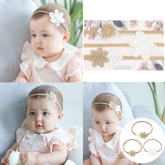 Diadema Elástica sin Costuras con Moño Grande para Bebé - Image 31