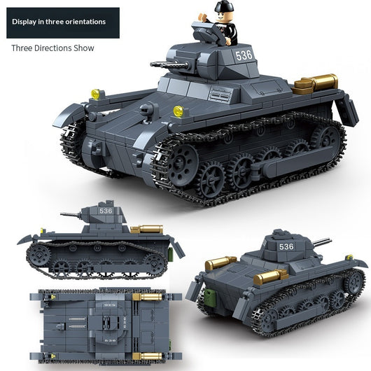 Juego de Construcción Tanque Militar - Bloques Armables - Image 4