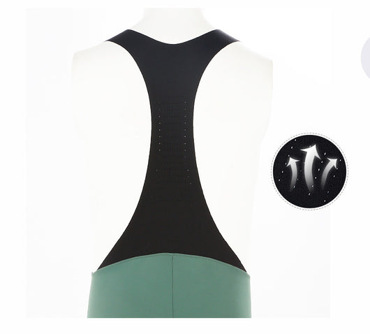 Pantalones Cortos para Ciclismo Profesional con Tirantes - Image 16