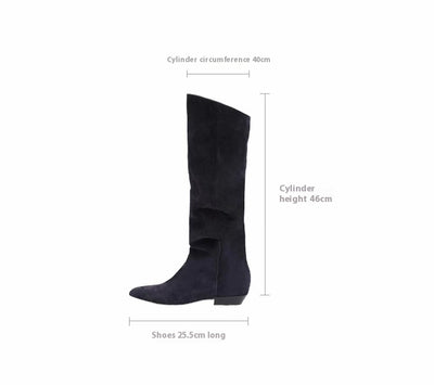 Botas Vaqueras Puntiagudas de Lujo Retro para Mujer - Image 9