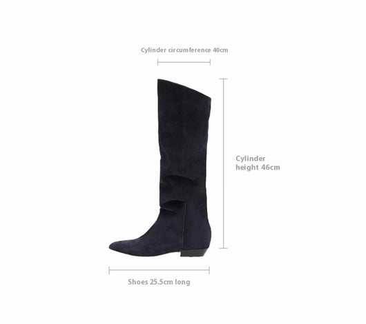 Botas Vaqueras Puntiagudas de Lujo Retro para Mujer - Image 9