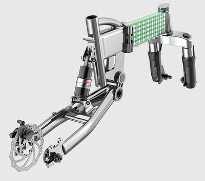 Bicicleta Eléctrica Compacta 14 Pulgadas con Batería de Litio - Image 6