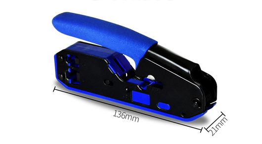 Herramienta Profesional 3 en 1 para Crimping y Pelado de Cables RJ45 - Image 11
