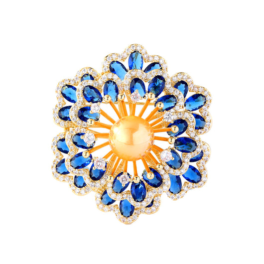 Broche Floral de Lujo - Prendedor Begonia para Mujer - Image 4