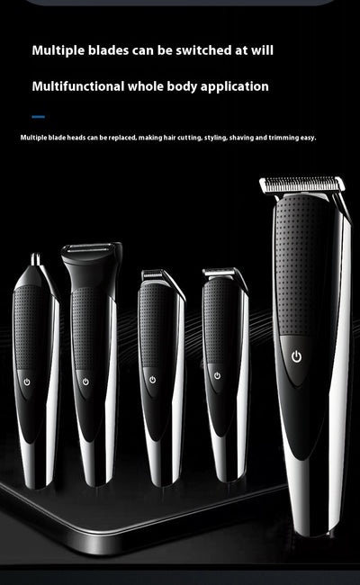 Cortadora de Cabello Profesional Multiusos con Cabezal Intercambiable - Image 6