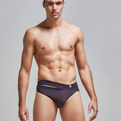 Bóxer de Baño Deportivo Hombre Cintura Baja Triángulo Moderno - Image 7
