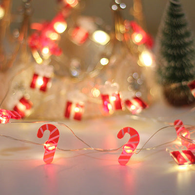 Adornos Navideños Luminosos - Campanas, Renos y Hojas de Arce con Luz LED - Image 5