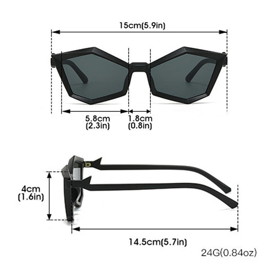 Gafas de Moda Rhombus Polygon - Image 12
