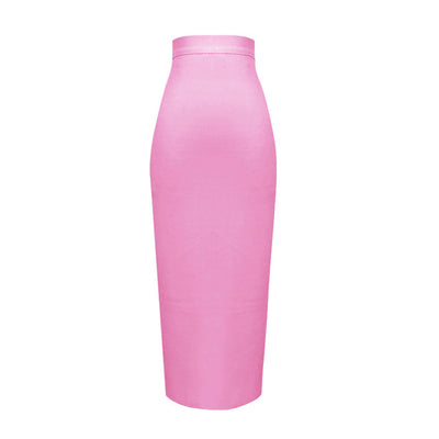 Falda Bandage Elegante de Cintura Alta con Elástico Ajustado - Image 7