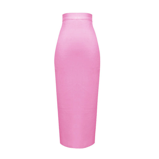 Falda Bandage Elegante de Cintura Alta con Elástico Ajustado - Image 7