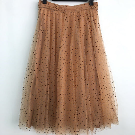 Falda de Malla con Lunares y Cintura Elástica Alta - Image 16