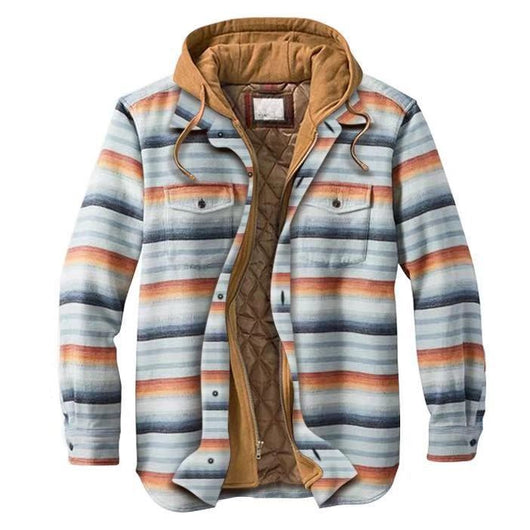 Chaqueta con Capucha Leisure - Abrigo Reversible de Dos Texturas - Image 19