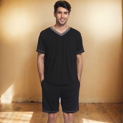 Conjunto de Shorts y Camisa Casual para Hombre - Dos Piezas - Image 4