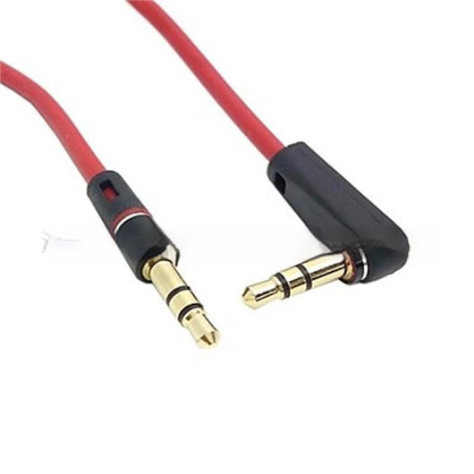 Cable de Audio 3.5mm Acodado Macho a Macho para Autoestereo - Image 4