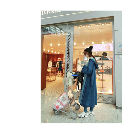 Abrigo Trench Oversize con Capucha - Image 11