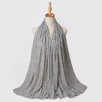 Pañuelo Estampado Chifón Malayo Indonesio para Mujer - Image 9