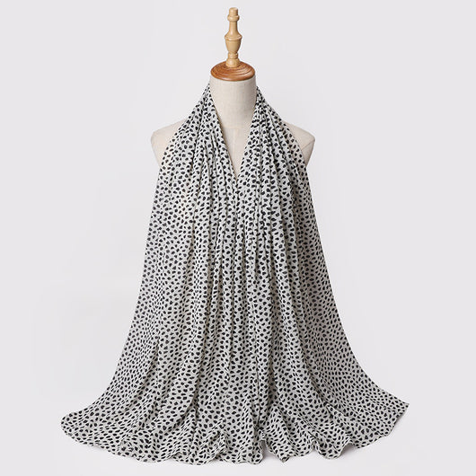 Pañuelo Estampado Chifón Malayo Indonesio para Mujer - Image 9