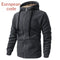 Chaqueta de Forro Polar con Sudadera con Capucha - Diseño Europeo