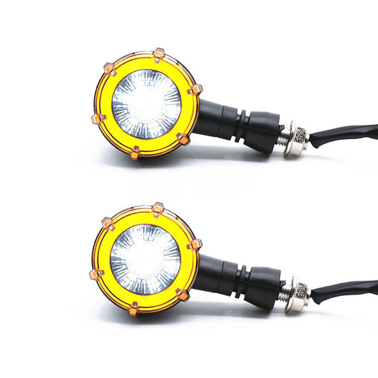 Direccionales LED Secuenciales para Moto - Indicador Dinámico Bicolor - Image 9