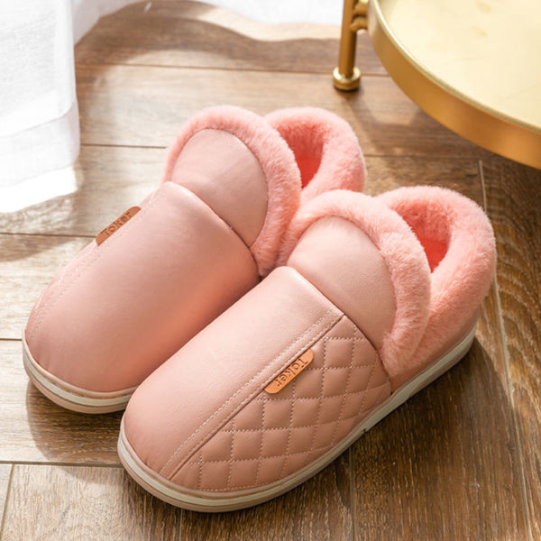 Zapatos de Cuero Acolchados para Otoño e Invierno - Calidez y Comodidad