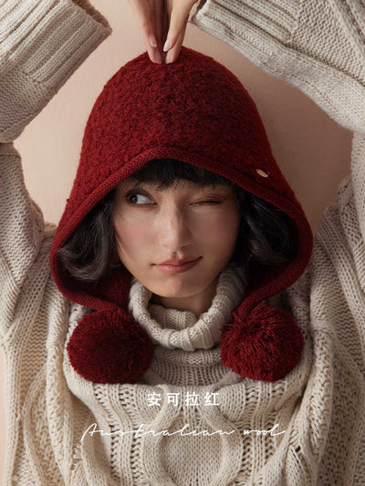 Gorro Balaclava de Lana Cálida para Mujer - Image 13
