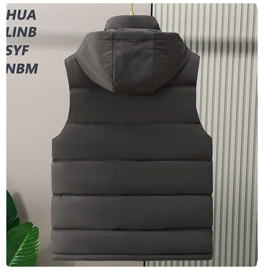 Chaleco de Invierno para Hombre con Capucha Desmontable - Image 20
