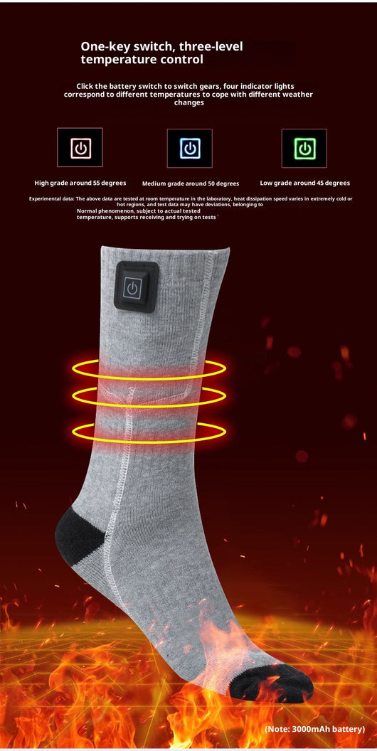 Calcetines Térmicos Recargables con Control de Temperatura en 3 Velocidades - Image 24