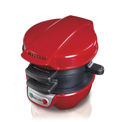 Máquina Multifuncional para Hamburguesas, Sándwiches y Huevos Fritos 110V - Image 3