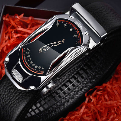 Cinturón de Hombre con Hebilla Automática - Estilo Ejecutivo Casual - Image 20