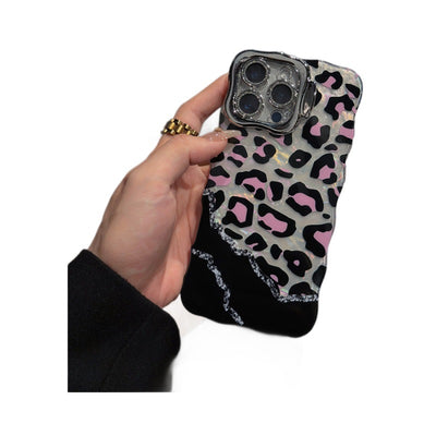 Funda Leopardo con Soporte para Lente - Protección y Estilo - Image 5