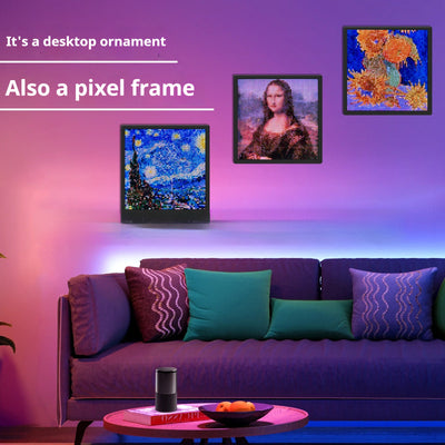 Marco de Fotos LED Bluetooth con Pantalla Pixel Personalizable - Image 3