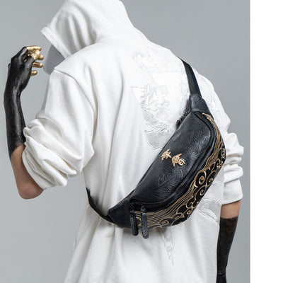 Bolsa de Pecho Estilo Chino para Hombre - Image 9