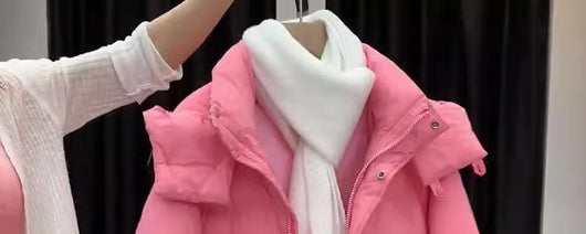 Chaqueta Acolchada con Capucha para Mujer - Abrigo Térmico Grueso - Image 14