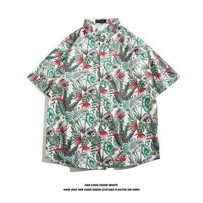 Camisa Hawaiana de Seda Helada para Hombre - Image 9