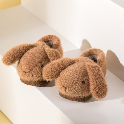 Pantuflas Infantiles de Conejo Invierno Algodón Antideslizantes - Image 8