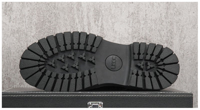 Zapatos Casuales Estilo Británico Retro para Hombre con Suela Elevada - Image 10