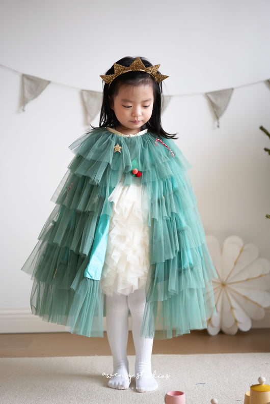 Capa Disfraz Árbol de Navidad para Niños - Traje de Presentación Festivo - Image 11