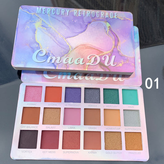 Paleta de Sombras Brillantes EVA 18 Colores - Image 4