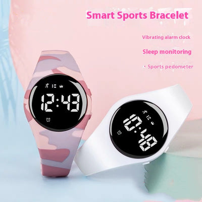 Reloj Deportivo Despertador Vibración Impermeable para Estudiantes - Image 19