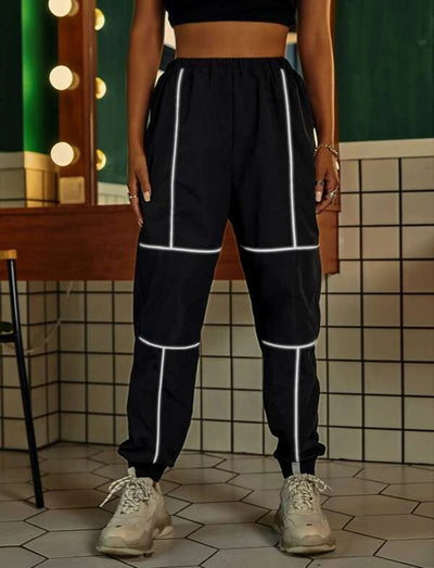 Pantalones Deportivos Casuales para Mujer con Ajustes Laterales - Image 2