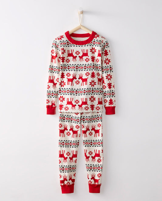 Conjunto de Pijama Navideño Infantil en Algodón Premium