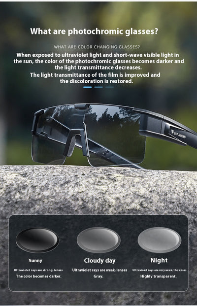 Gafas Fotocromáticas de Gran Marco para Miopía - Image 50