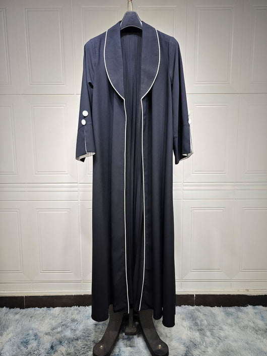 Cardigan Vestido Largo Mujer Elegante - Abrigo Tipo Trench para Otoño e Invierno - Image 6