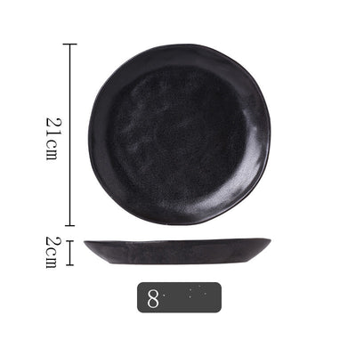 Plato para Bistec de Cerámica Artesanal Estilo Hotel - Image 10