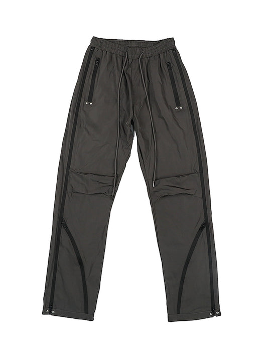 Pantalón de Buzo Cargo con Cierre Lateral en Nylon - Image 3