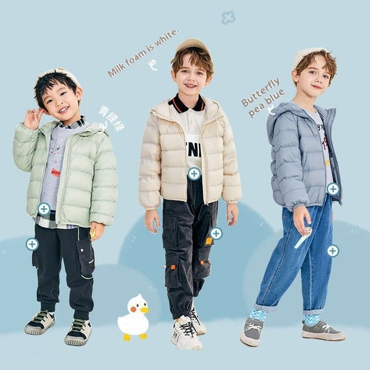 Chaqueta Acolchada con Capucha para Niños y Niñas - Image 3