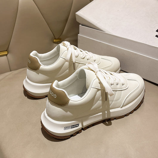 Zapatillas Plataforma Blancas para Mujer - Estilo Otoño - Image 7