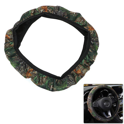 Funda Antideslizante para Volante de Auto con Diseño Camuflaje