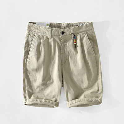Pantalones Casuales de Algodón para Hombre - Corte 3/4 Clásico - Image 14